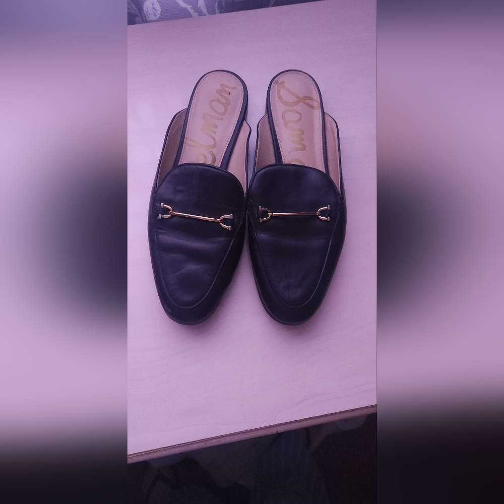 Sam Edelman Black Loafers